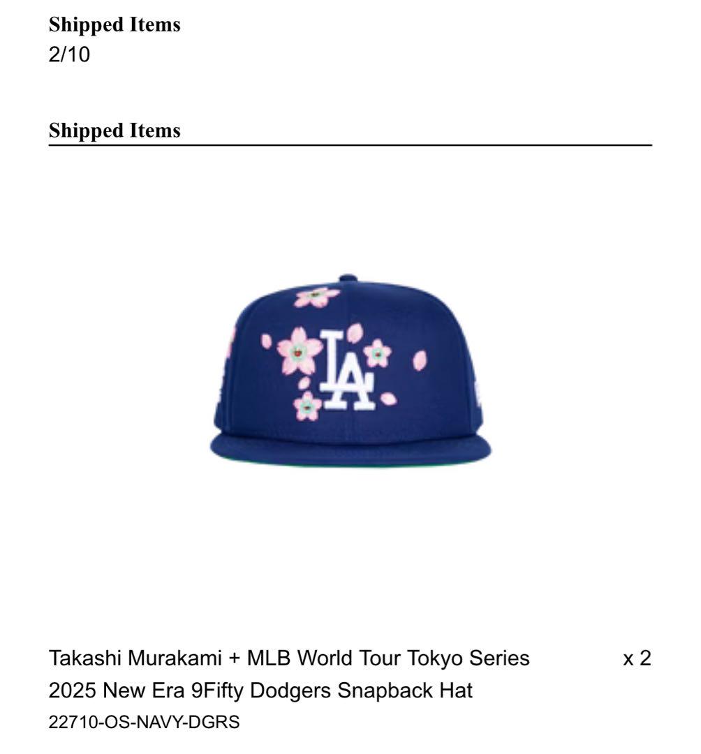 New Era 9FIFTY 村上隆 MLB 東京シリーズ ドジャースキャップ