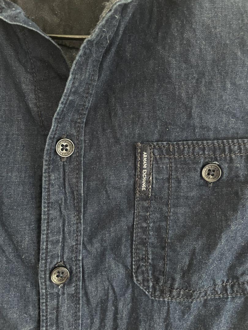 ★美品★ アルマーニ　長袖シャツ　12Y 154㎝ アルマーニエクスチェンジARMANI EXCHANGE 長袖シャツ 12A154