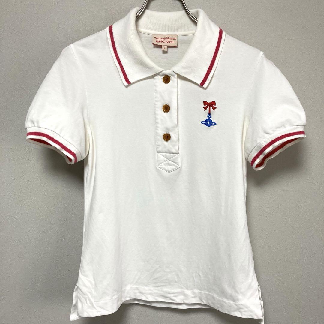 Vivienne Westwood Red Label 長袖ポロシャツ サイズ2 Vivienne Westwood Red Label 長袖ポロシャツ サイズ2