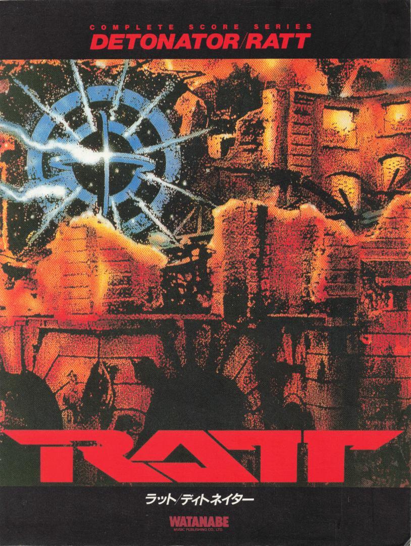 【裁断済】RATT DETONATOR バンドスコア