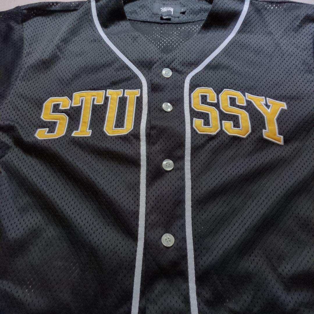 STUSSY ベースボールシャツ L