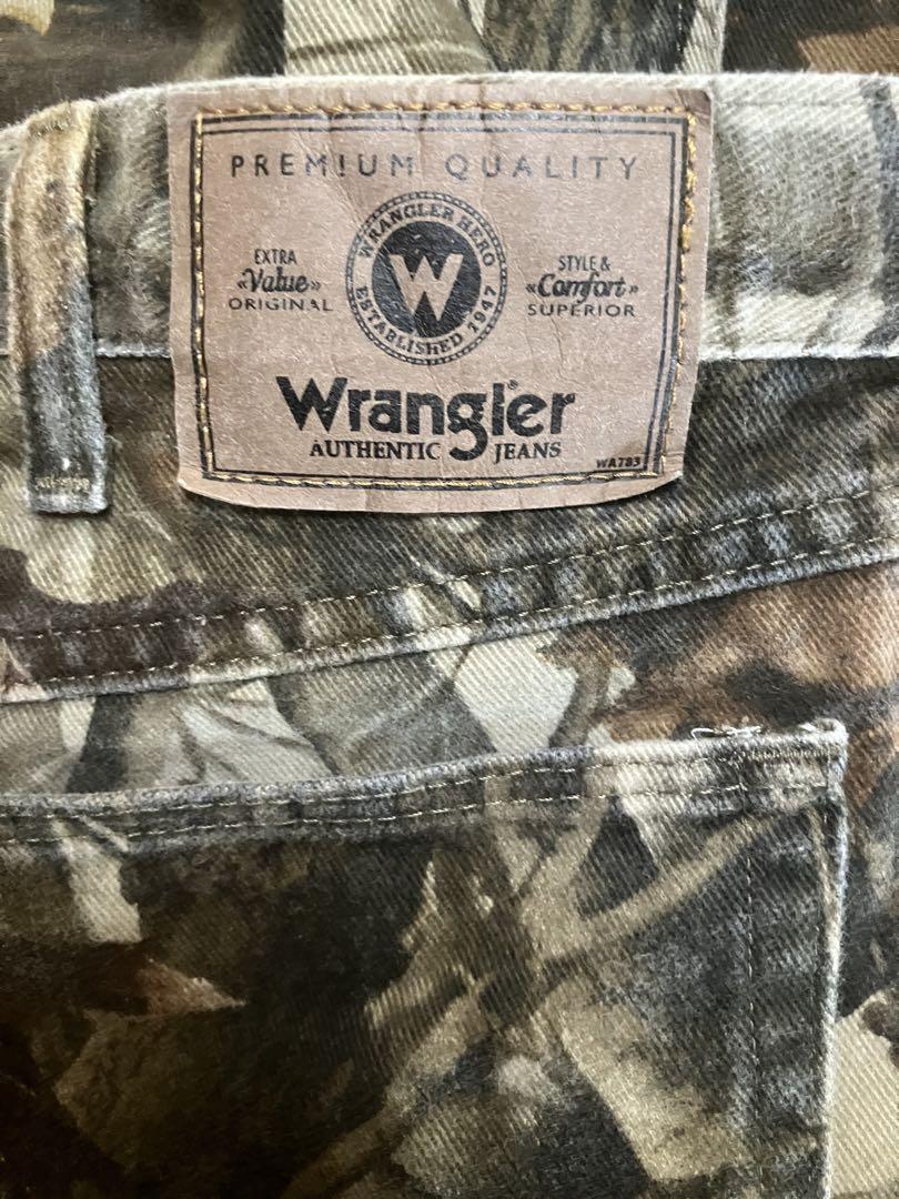 Wrangler リアルツリー ダブルニーパンツ【36X30】