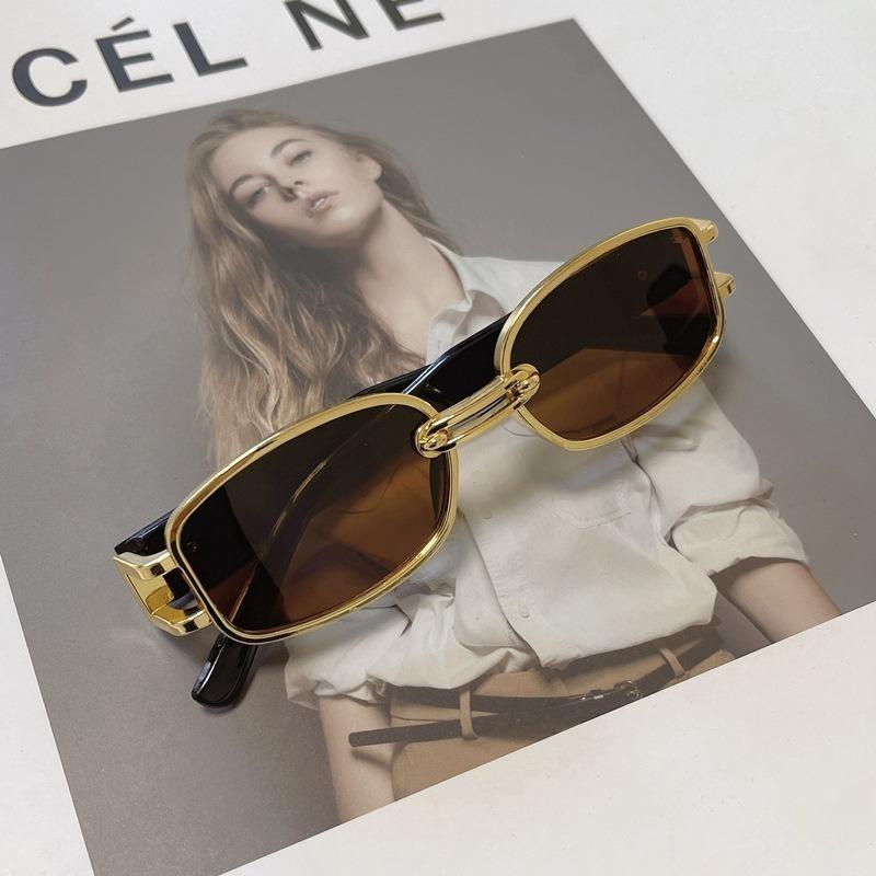 CHANEL シャネル チェーン付きスクエアサングラス｜Yahoo!フリマ