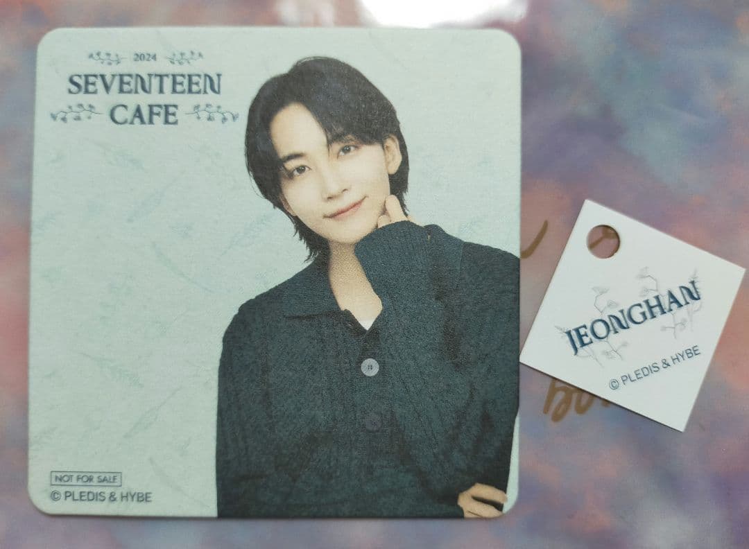 セブチカフェ ジョンハン コースター SEVENTEEN CAFE - メルカリ