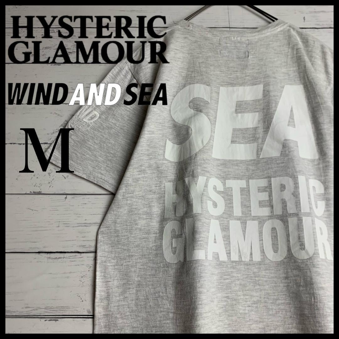 【大人気コラボ】ヒステリックグラマー×ウィンダンシー ビッグロゴTシャツ/126