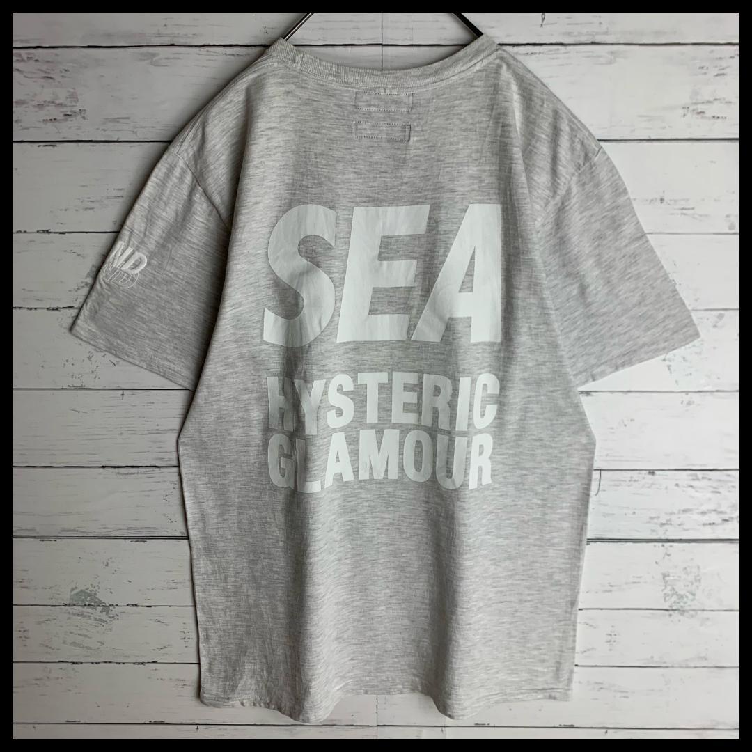 【大人気コラボ】ヒステリックグラマー×ウィンダンシー ビッグロゴTシャツ/126