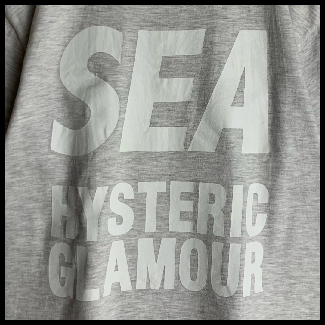 【大人気コラボ】ヒステリックグラマー×ウィンダンシー ビッグロゴTシャツ/126