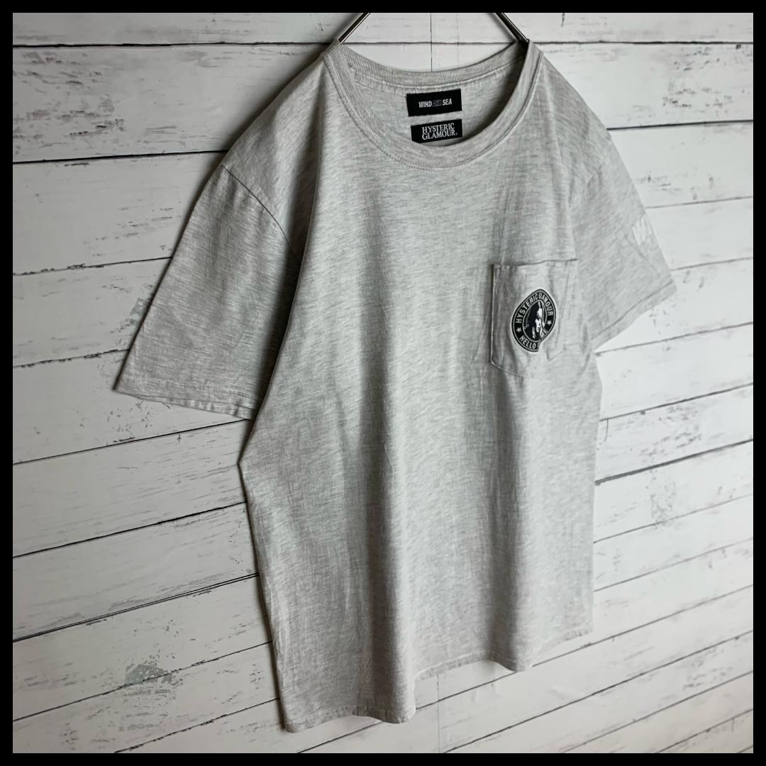 【大人気コラボ】ヒステリックグラマー×ウィンダンシー ビッグロゴTシャツ/126
