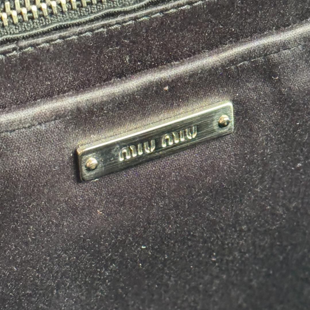 ✨未使用級✨ ミュウミュウ キャット ネコワッペン ナイロン バックパック ✨未使用級✨ ミュウミュウ キャット ネコワッペン ナイロン バックパック