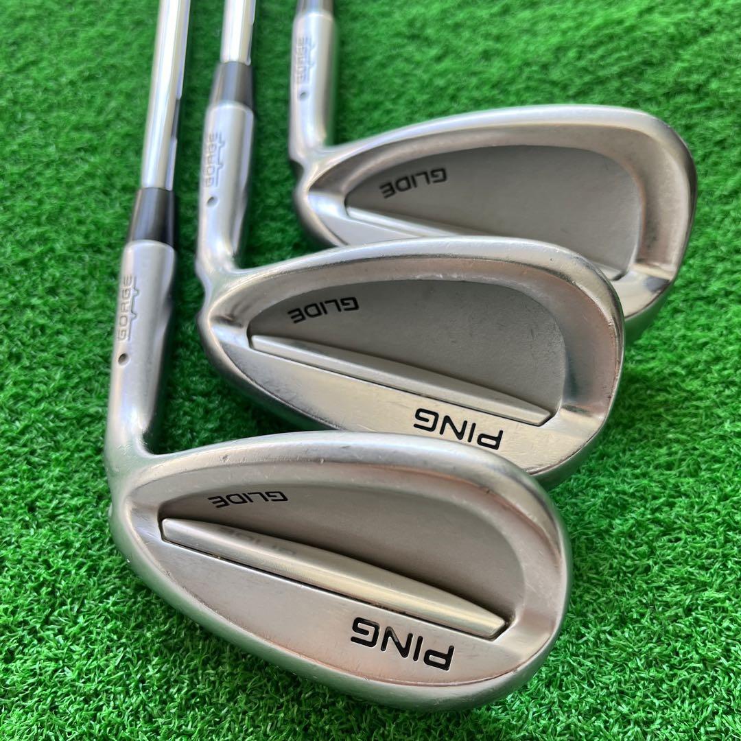 PING glide gorge 47 52 58 ウエッジ 3本セット 全てのタイムセール