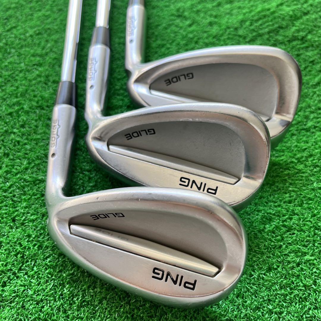 PING glide gorge 47 52 58 ウエッジ 3本セット 全てのタイムセール ...