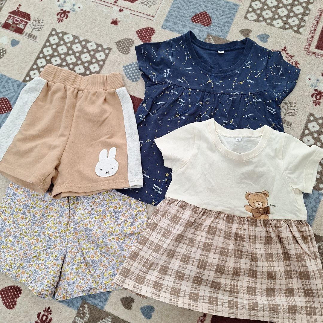 familia クマデザイン ベビー服セット ベビー服4点セット（うさぎ・クマデザイン） - メルカリ