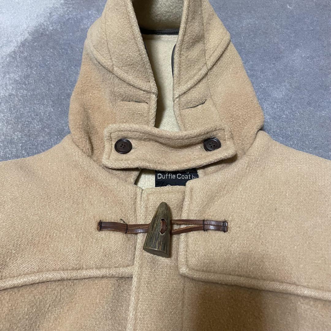 60s 70sグローバルオール　ダッフルコート　キャメル　vintage