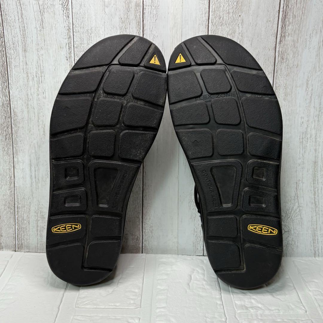 KEEN✿UNEEK Ⅱ OT オープントゥ　ユニーク　ブラック　25