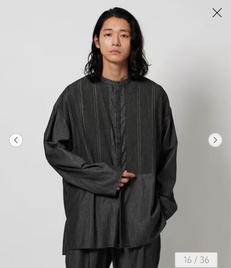 ＜Pheeta＞Trinity デニム ロングスリーブ シャツ UNISEX