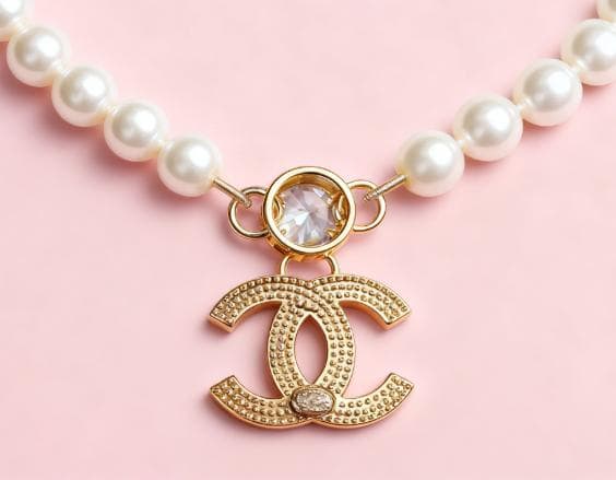 シャネル パール CC ネックレス