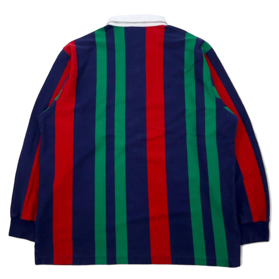POLO BY RALPH LAUREN 90年代 マルチストライプ ラガー