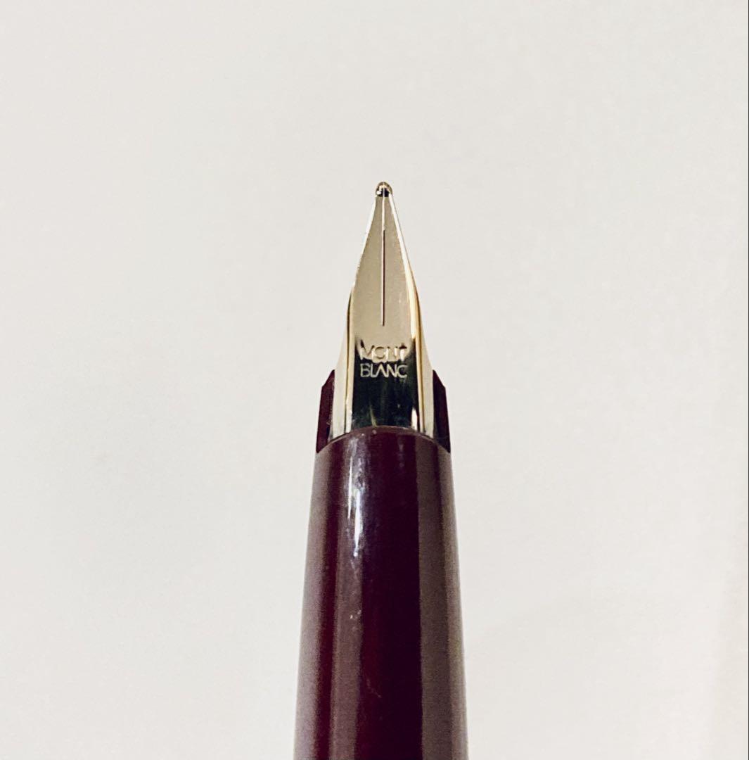 【1970年代製①】モンブラン高級万年筆 MONTBLANC ボルドーボールペン