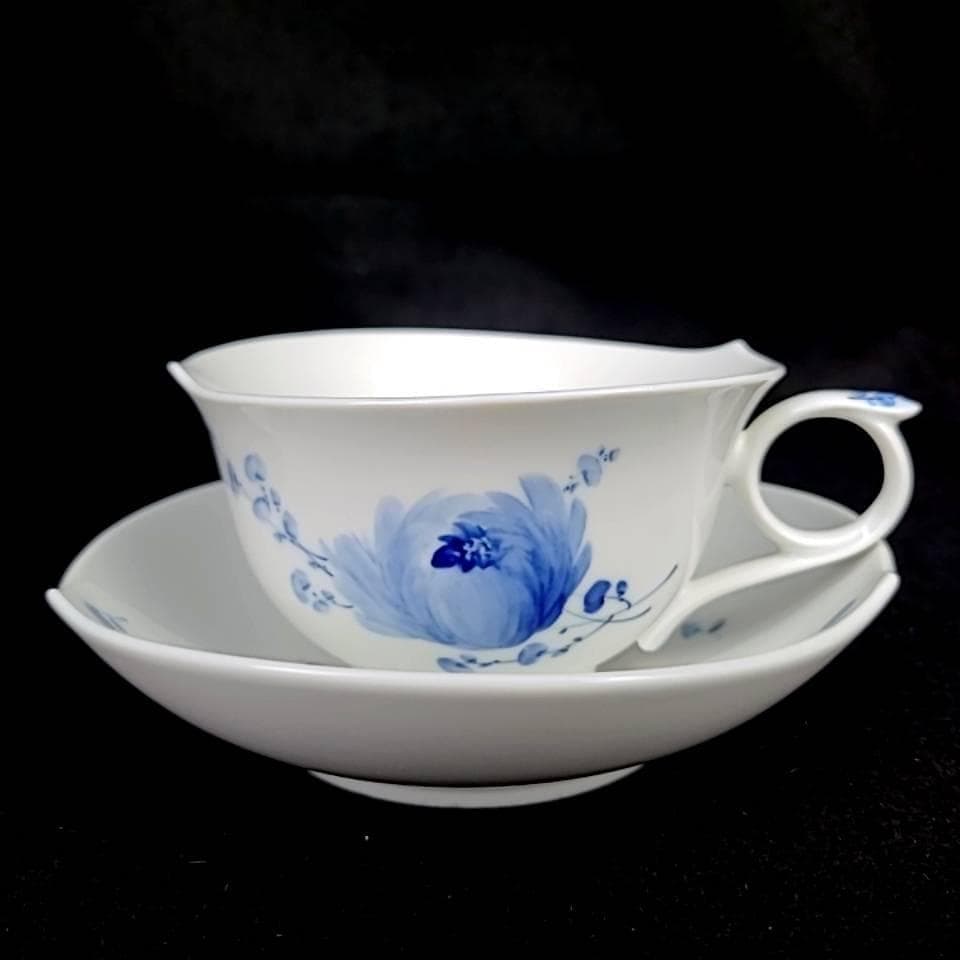 〇マイセン 青い花 ブルーフラワー カップ ソーサー 9meissen