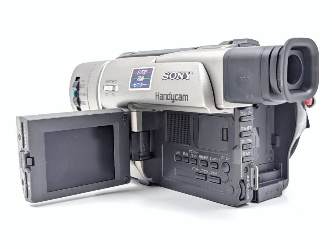 8mmテープのダビングに！ SONY ビデオカメラ CCD-TRV80 - メルカリ