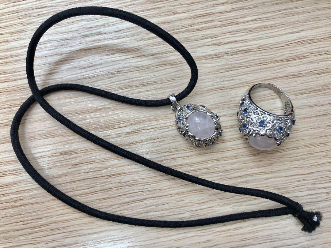 ★杉　925 ネックレスとリングのセット