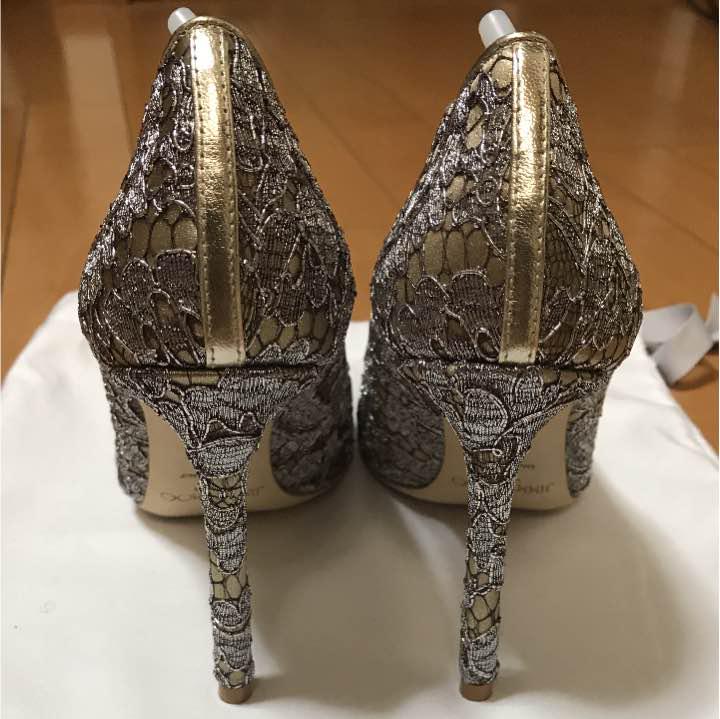 パンプス jimmy choo ウェディングシューズ