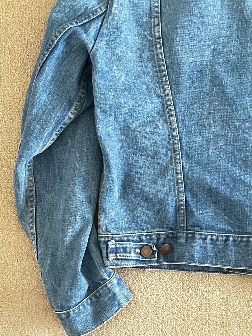 70s 米国製 Wrangler 124MJ デニムジャケットGジャン USA製