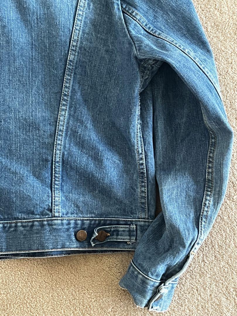 70s 米国製 Wrangler 124MJ デニムジャケットGジャン USA製