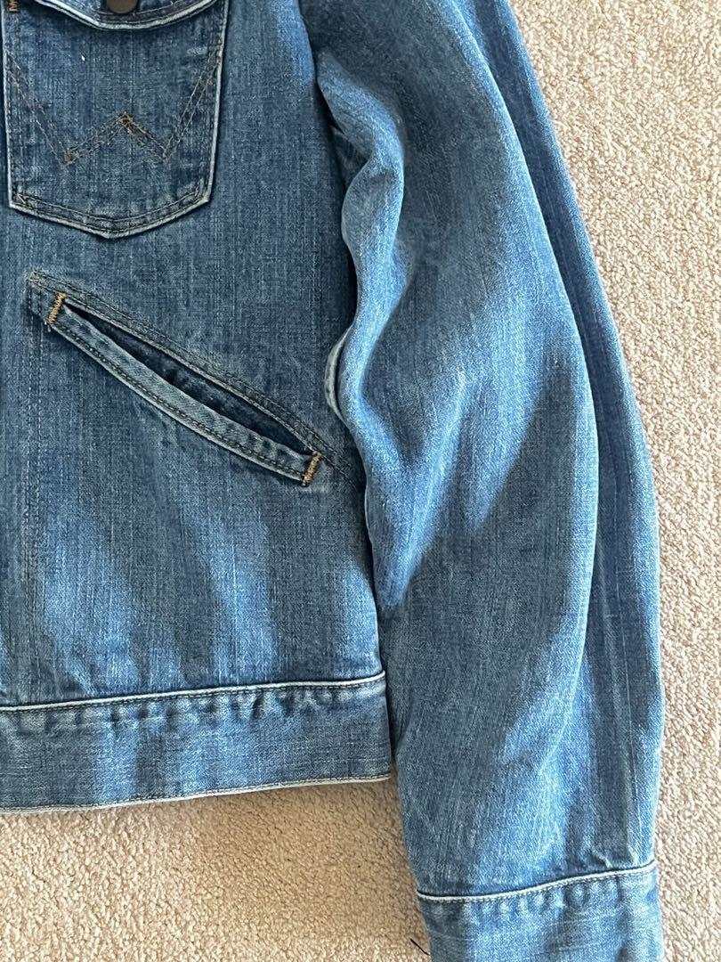 70s 米国製 Wrangler 124MJ デニムジャケットGジャン USA製
