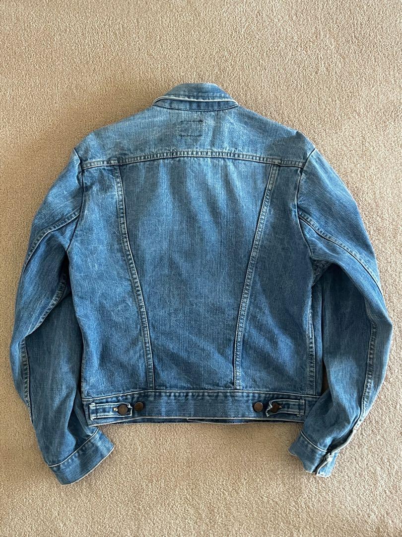 70s 米国製 Wrangler 124MJ デニムジャケットGジャン USA製