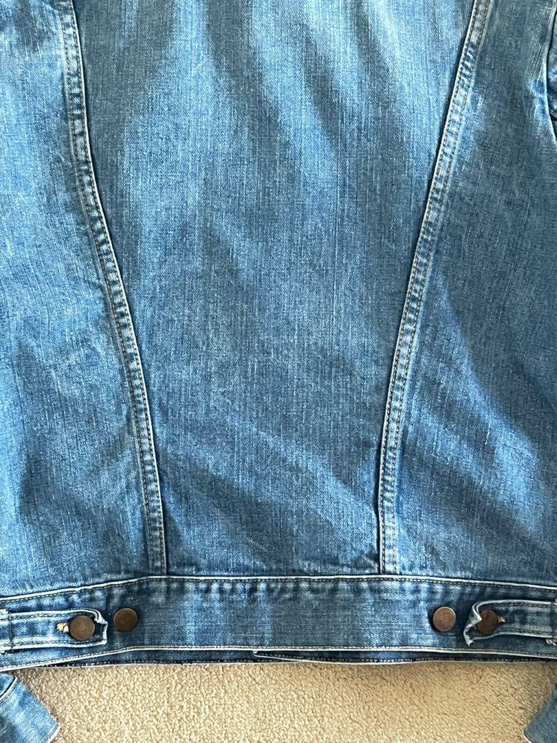 70s 米国製 Wrangler 124MJ デニムジャケットGジャン USA製