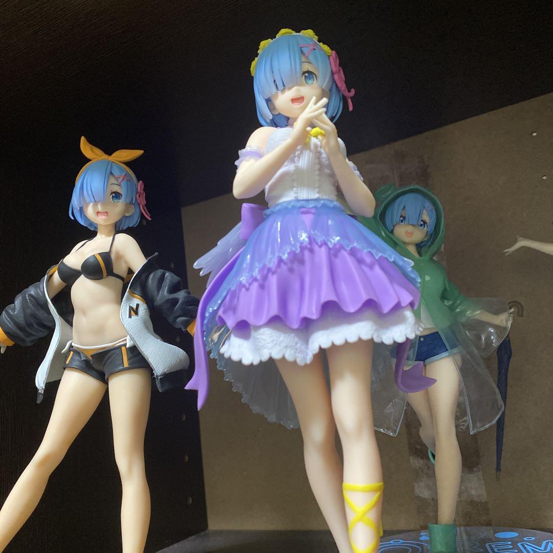 【最新プライズフィギュアまとめ売り】リゼロ　レム　8体 リゼロ フィギュア プライズ まとめ売りブランド 品 通販