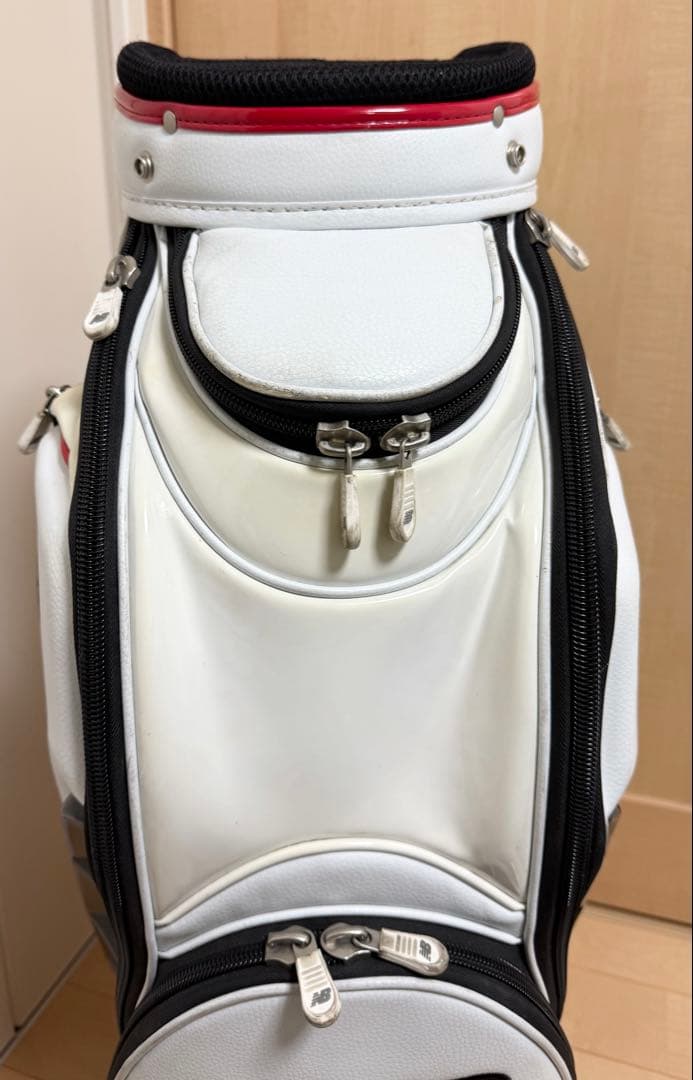 限定★ニューバランス★キャディバッグ★ツアーモデル★ゴルフ★プロモデル★レア★白 限定★ニューバランス★キャディバッグ★ツアーモデル★ゴルフ★プロモデル★レア★白