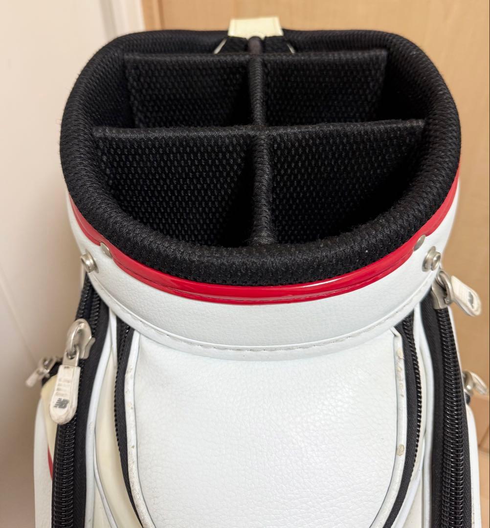 限定★ニューバランス★キャディバッグ★ツアーモデル★ゴルフ★プロモデル★レア★白 限定★ニューバランス★キャディバッグ★ツアーモデル★ゴルフ★プロモデル★レア★白