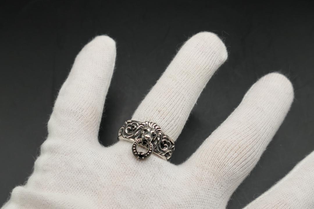 美品 14号 ジャスティンデイビス × 内山英雄 ライオン リング