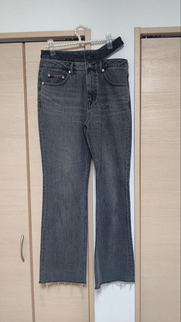 新品✨ グレースコンチネンタル ダブルウエストデニムパンツ ジーンズ
