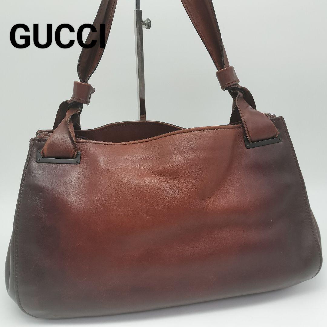 極美品✨グッチ　ショルダーバッグ　レザー