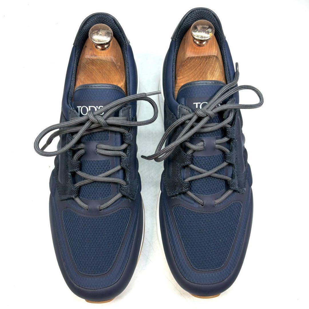TOD'S トッズ　NOCODE ノーコード　スニーカー　6 ネイビー