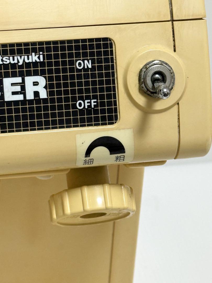 人気の初雪 ♪ 動作確認済み 強力　レトロ　電動かき氷機　HC-18C