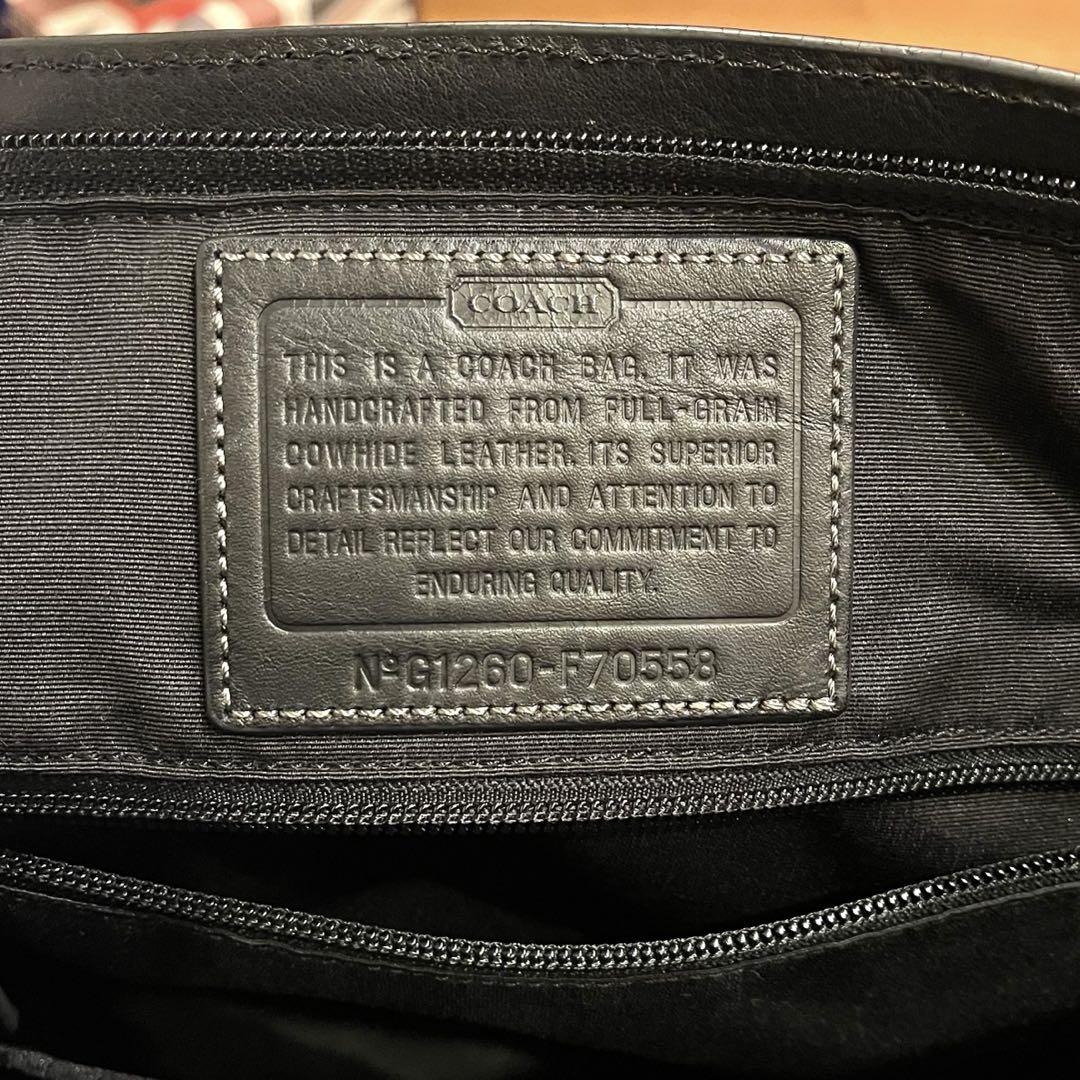 COACH コーチ トートバッグ レザー ブラック 2WAY✨極美品✨未使用級✨