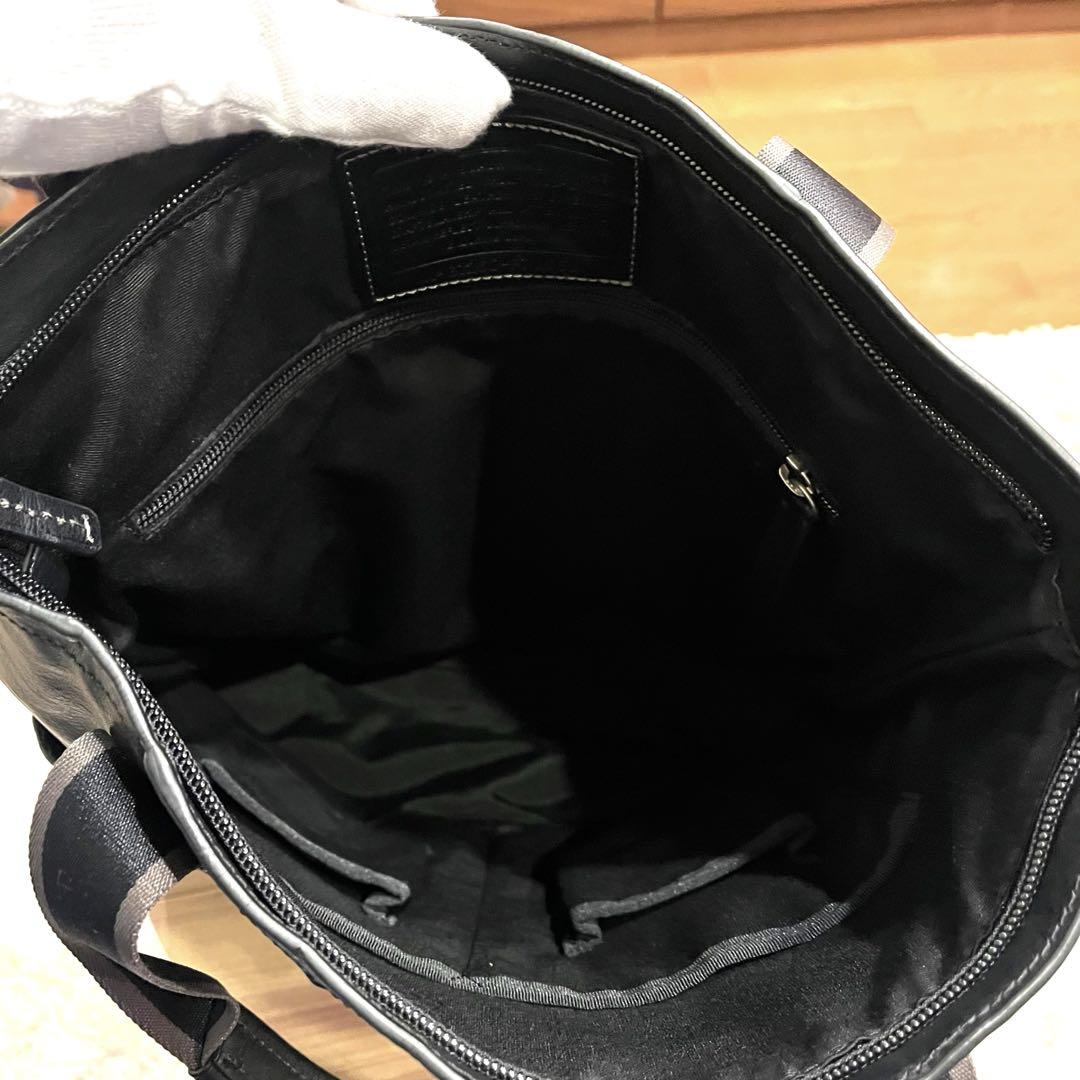 COACH コーチ トートバッグ レザー ブラック 2WAY✨極美品✨未使用級✨