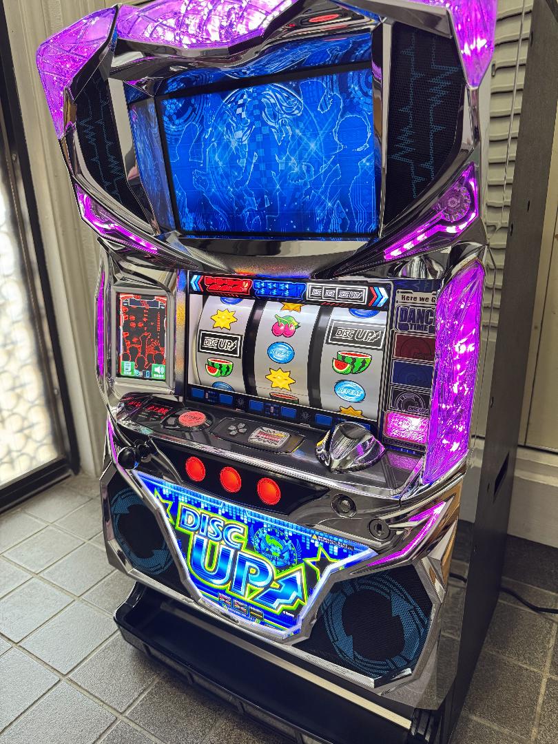 【ご自宅まで送料無料‼️】　ディスクアップ　5.9号機 本日の最安値!】パチスロ ディスクアップ(5.9号機) 中古実機の最