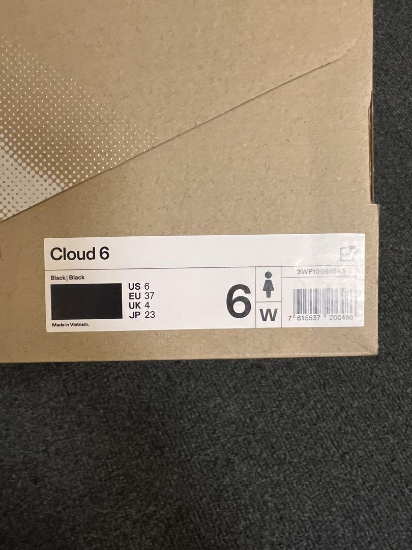 まちゃこさま用　on Cloud 6 Black | Black スニーカー
