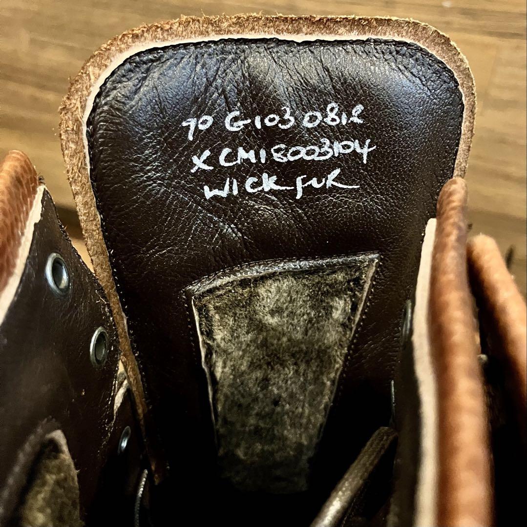 CHURCH’S チャーチ WICK FUR ウィックレザー ブーツ メンズ 7