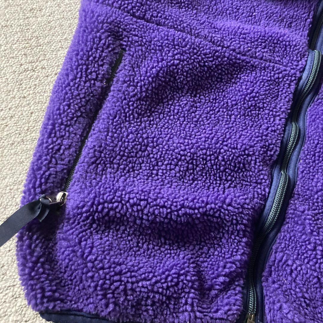 90年代 雪無し 紫×緑 Patagonia グリセード ビンテージ パタゴニア