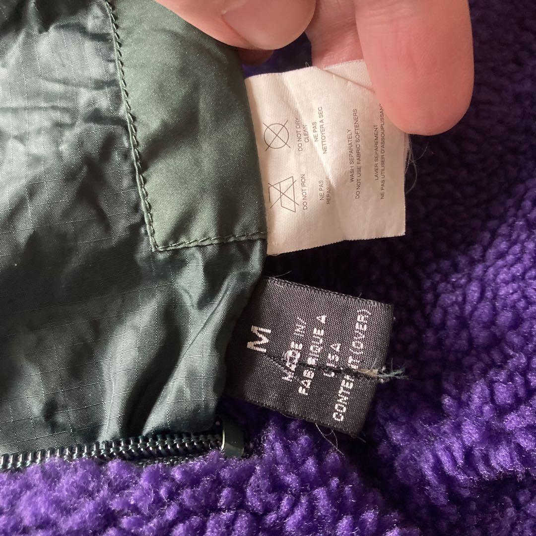 90年代 雪無し 紫×緑 Patagonia グリセード ビンテージ パタゴニア
