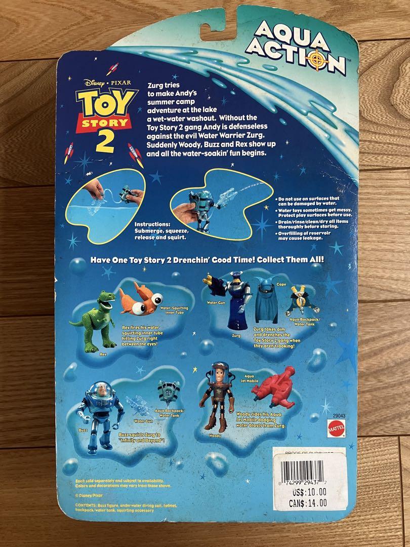 トイストーリー2 アクアアクション バズライトイヤー フィギュア