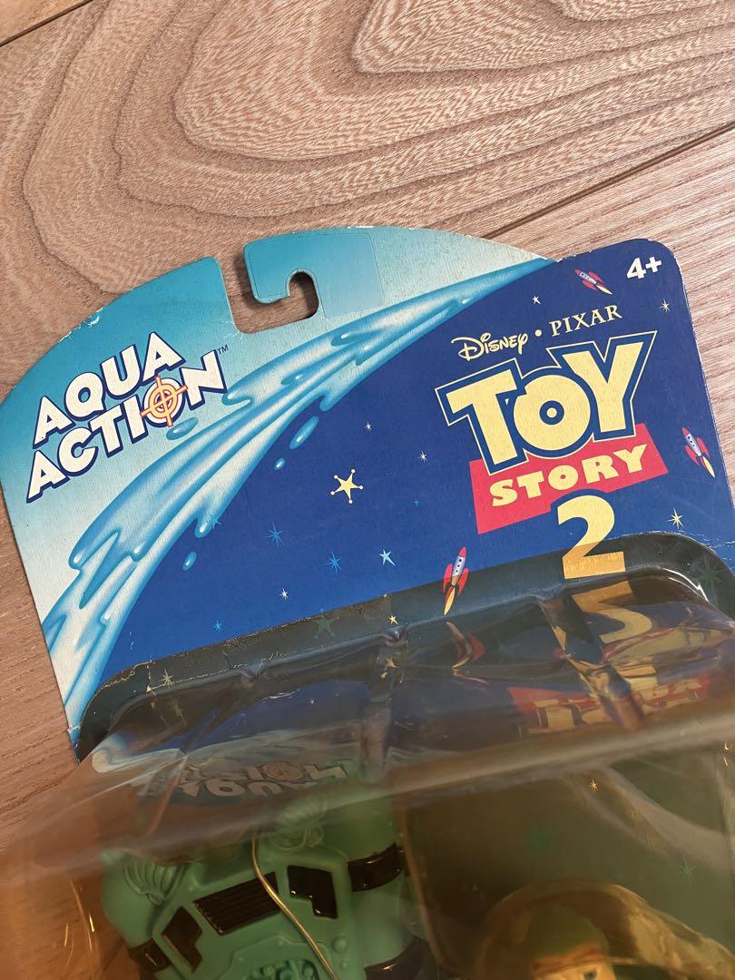 トイストーリー2 アクアアクション バズライトイヤー フィギュア
