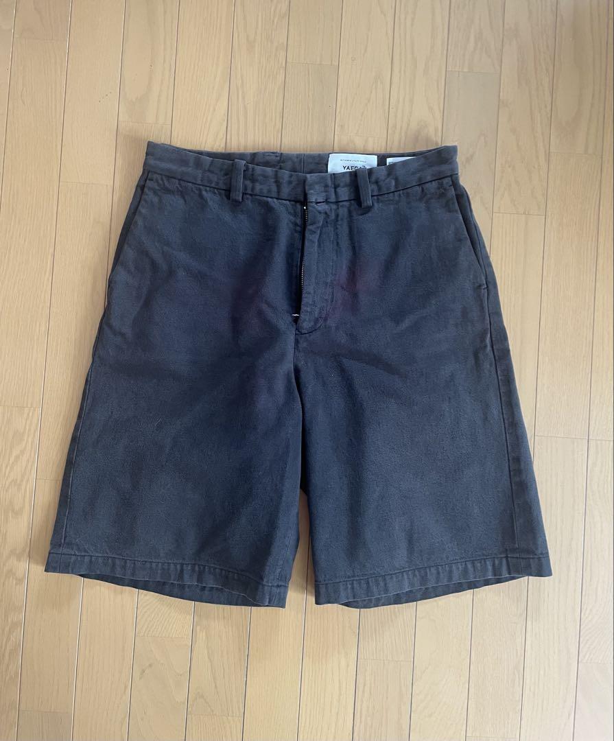 YAECA ダークグレー　 jorts