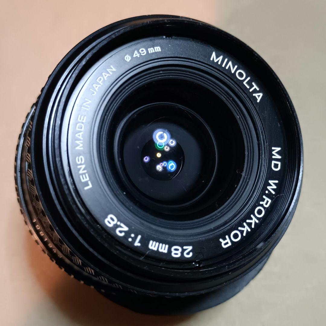 ミノルタ　MD W ROKKOR 28mm f2.8　分解クリーニング品